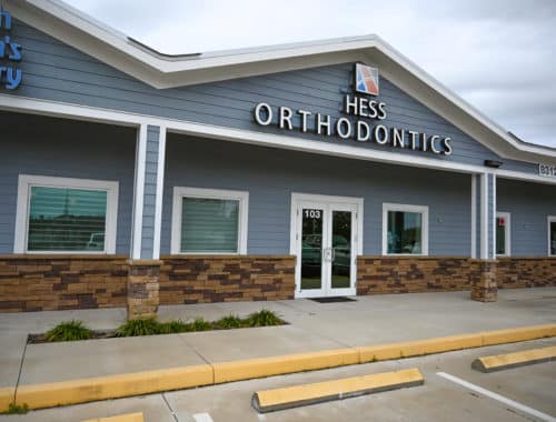 Outside view of Hess Orthodontics Parrish